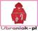 Bluza ze sznurówkami czerwona r. 158