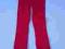 NOWE ! Czerwone Legginsy 98-104