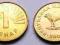 MACEDONIA 1 DINAR 2006 PIES MENNICZA