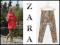 *ZARA* drapieżne legginsy PANTERKA leopard NOWE 98
