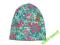 CZAPKA__ BEANIE__ KWIATY_ JESIEŃ__  IDEAŁ_  44/46