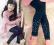 Eleganckie legginsy z perełkami do TuTu 98/104