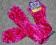 SUPER SOFT Szalik Szal ONE SIZE pink MIŚ 120x8cm