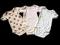 CARTER'S cudo BODY 3 szt. GROCHY kwiatki z USA  86