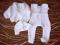 Śliczny biały komplecik