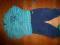 super dres NIKE z koszulka 6-9m. jak nowy