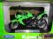 `07 KAWASAKI  Z1000 ZIELONE WELLY 1:18