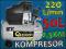 SPRĘŻARKA KOMPRESOR OLEJOWY 50L 2,50KM 8BAR 220L/m
