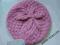 ZARA BERET BERECIK ROZ 12-24 M 50 CM