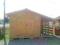 Domek gospodarczy plus wiata na drewno