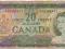 Kanada, 20 dolarów, 1969 ser. EH