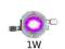 Dioda LED 1W UV (360nm)