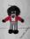 7312 House of Valentina Golliwogg maskotka