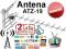 ANTENA ZEWNĘTRZNA DVB-T TV ATZ-19 KANAŁY 21-69