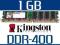 NOWA PAMIĘĆ KINGSTON 1GB DDR400 PC3200 SALON =FV