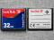 32 MB - SUPER markowa karta CompactFlash - SanDisk