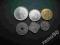 Zestaw 6 monet europejskich
