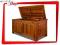 DUŻA DREWNIANA SKRZYNIA KOMODA KUFER