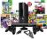 KONSOLA XBOX 360 SLIM 4GB+2xPAD+KINECT+35 GIER!