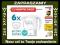 DZBANEK GALIA + FILTR 6 FILTRY DO WODY AQUA OPTIMA