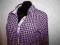 Koszula H&amp;M fuksja i fiolet kratka r152 12 lat