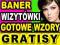 BANER GOTOWE WZORY  BANERY WULKANIZACJA MECHANIKA