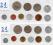 [21] = ZESTAW 10 SZTUK == STARE MONETY ZAGRANICZNE