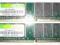 Pamięć RAM DDR 2x1024MB=2048MB (2GB) PC3200 400MHz