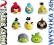 ANGRY BIRDS MASKOTKA MASKOTKI DUŻA ORYG NIEBIESKI