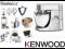 MIKSER Robot KENWOOD KMM023 TITANIUM + 6PRZYSTAWEK
