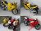 1:18 Zestaw 3 motocykli Ducati Honda Cagiva