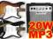 ZESTAW GITARA ELEKTRYCZNA + WZMACNIACZ 20W GRATISY