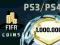 FIFA 14 FUT MONETY - COINS 1.000.000 1000k PS3/PS4