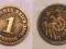 1 PFENNIG 1899 F CESARSTWO NIEMIECKIE