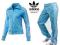 DRES DAMSKI ADIDAS FIREBIRD BLUZA+SPODNIE XL 42