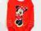 M230| DISNEY Czerwony Strój Minnie Falbanki 86/92