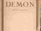 Demon. Powieść wschodnia. Michał Lermontow 1936