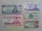 Zestaw banknotów IRAK, 5 banknotów /OKAZJA/