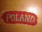 Naszywka Poland Oryginał