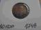 10kop - GRIWIENNIK z 1748/7r -przebitka daty !!!