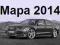 Audi A8 najnowsza mapa 14/2015 Nowe autostrady MMI