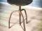 Taboret stalowy LOFT Industrial Vintage ODNOWIONY!