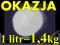 PIASEK KWARCOWY ŻWIREK 1,4kg,  1litr=1,4kg BIAŁY