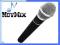 MIKROFON DYNAMICZNY AZUSA DM-604 * KARAOKE * DJ