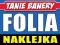 FOLIA MONOMERYCZNA - naklejka m2 -  SZYBKO i TANIO