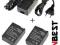 2x AKUMULATOR AHDBT-301 do GOPRO HERO3 + ŁADOWARKA