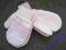 MATALAN  2-PAK RĘKAWICZKI W PASKI  6-24m-ce