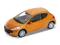 Welly 34-42370 Peugeot 207 - pomarańcz metalic