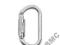 Karabinek Oval stalowy Twist Lock A425, CT