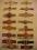 zbiór 16 banderoli cygar ok 1970